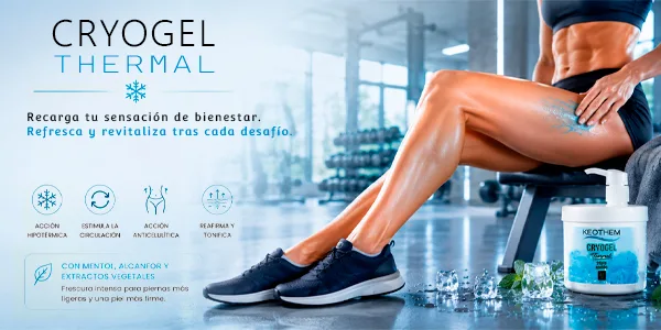 Cryogel Thermal Keothem Cryogel para cuidado corporal Keothem
