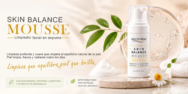 Skin Balance Mousse Keothem Skin Balance para cuidado facial Keothem